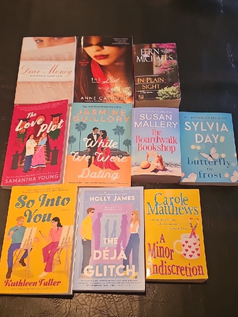 10/25$ Romance Women Fiction Novels